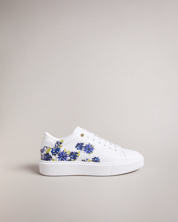 LORNIKA-Sneakers-Floral Print Inflated Sole Sneaker- Ted Baker Romania